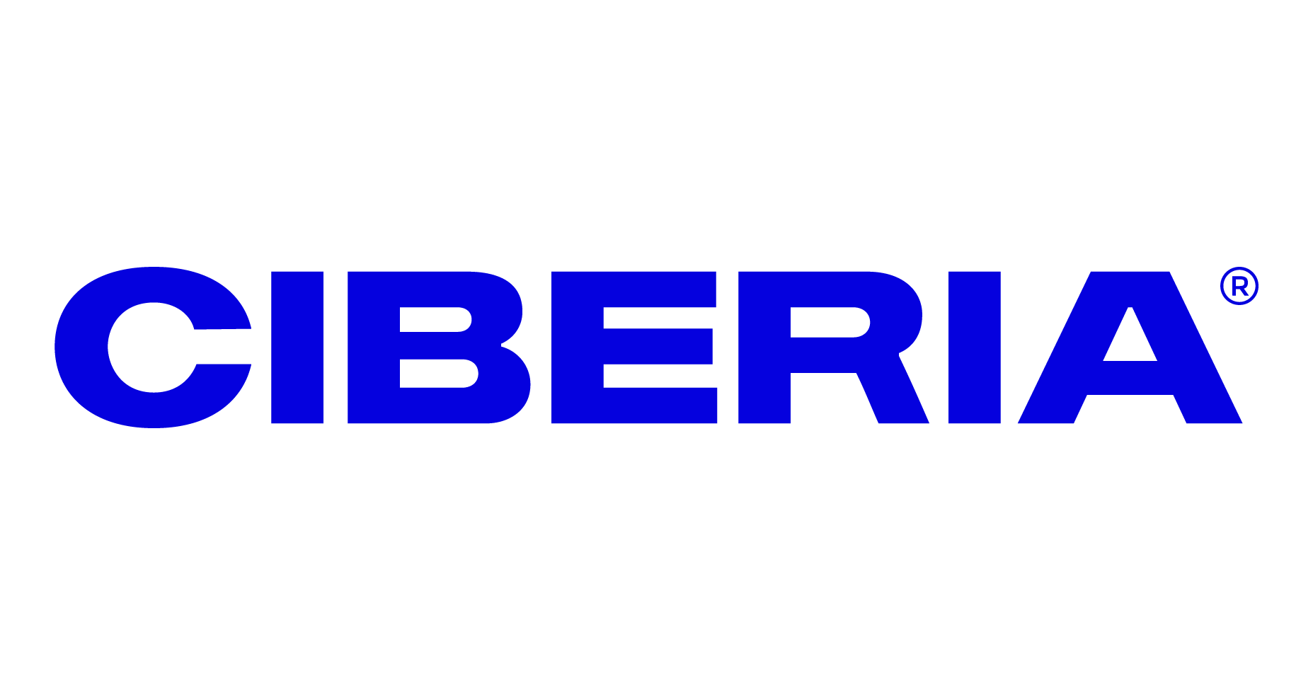 Ciberia_Logo horizontal Electric blue